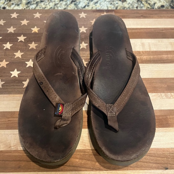 Rainbow Women’s Sandals, Large - Picture 6 of 6